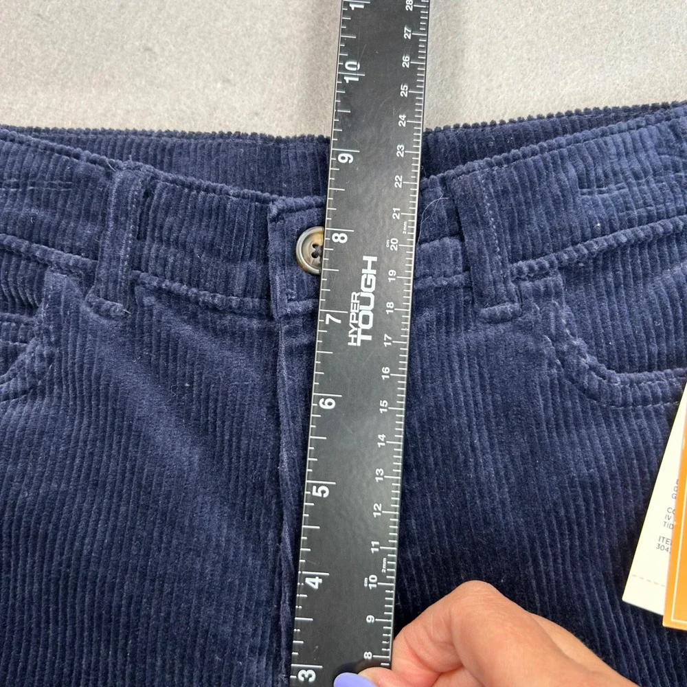 Gymboree Boys Corduroy Pants Navy‎ Blue Size 8 Tidal Stretch Cotton 3043082 NWT